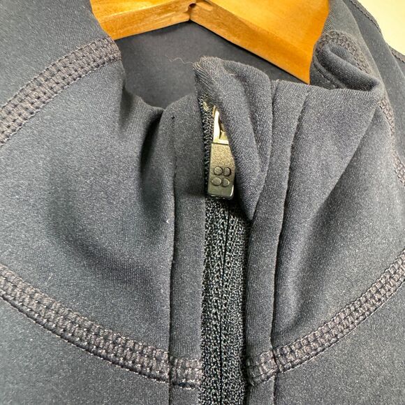Sweaty Betty Power Boost Zip Jacket Size XXSmall  Blue Workout Athletic Active 0 - Picture 4 of 10
